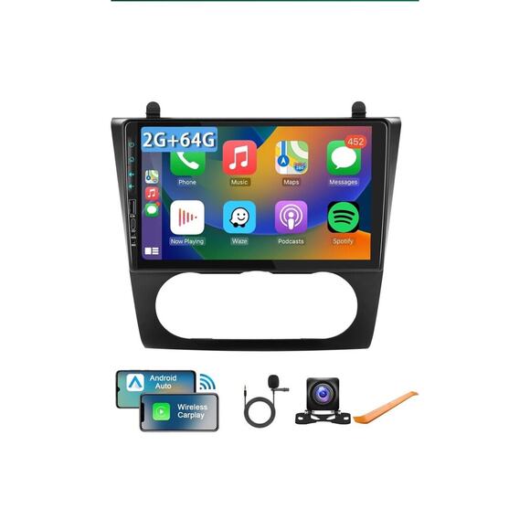 2G+64G For Nissan Altima 2008-12 Android Apple Carplay Car Stereo GPS Radio - Picture 1 of 15